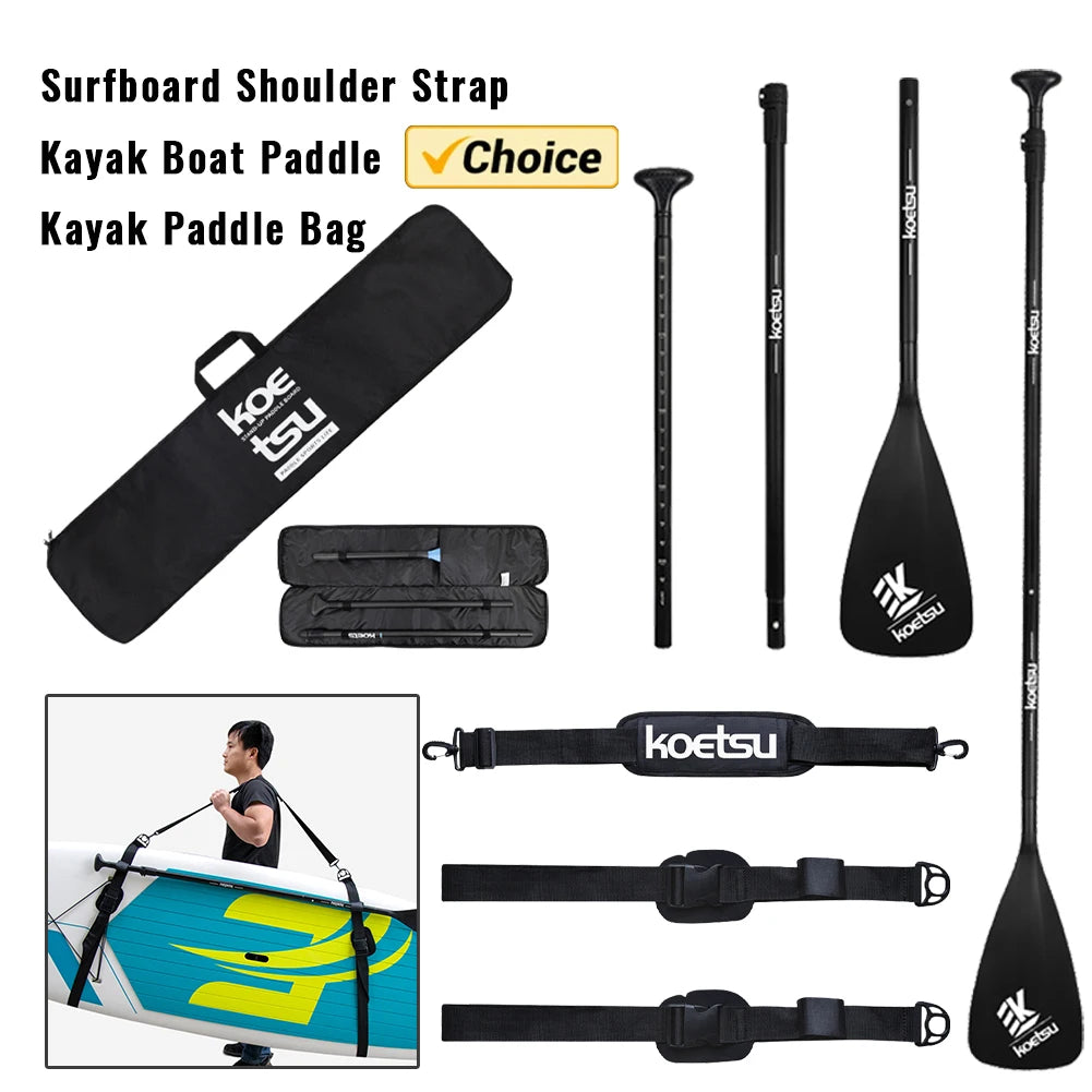 3-Piece Adjustable SUP Paddle