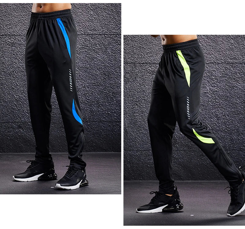 Men’s Sports Jogger Pants with Zipper Pockets
