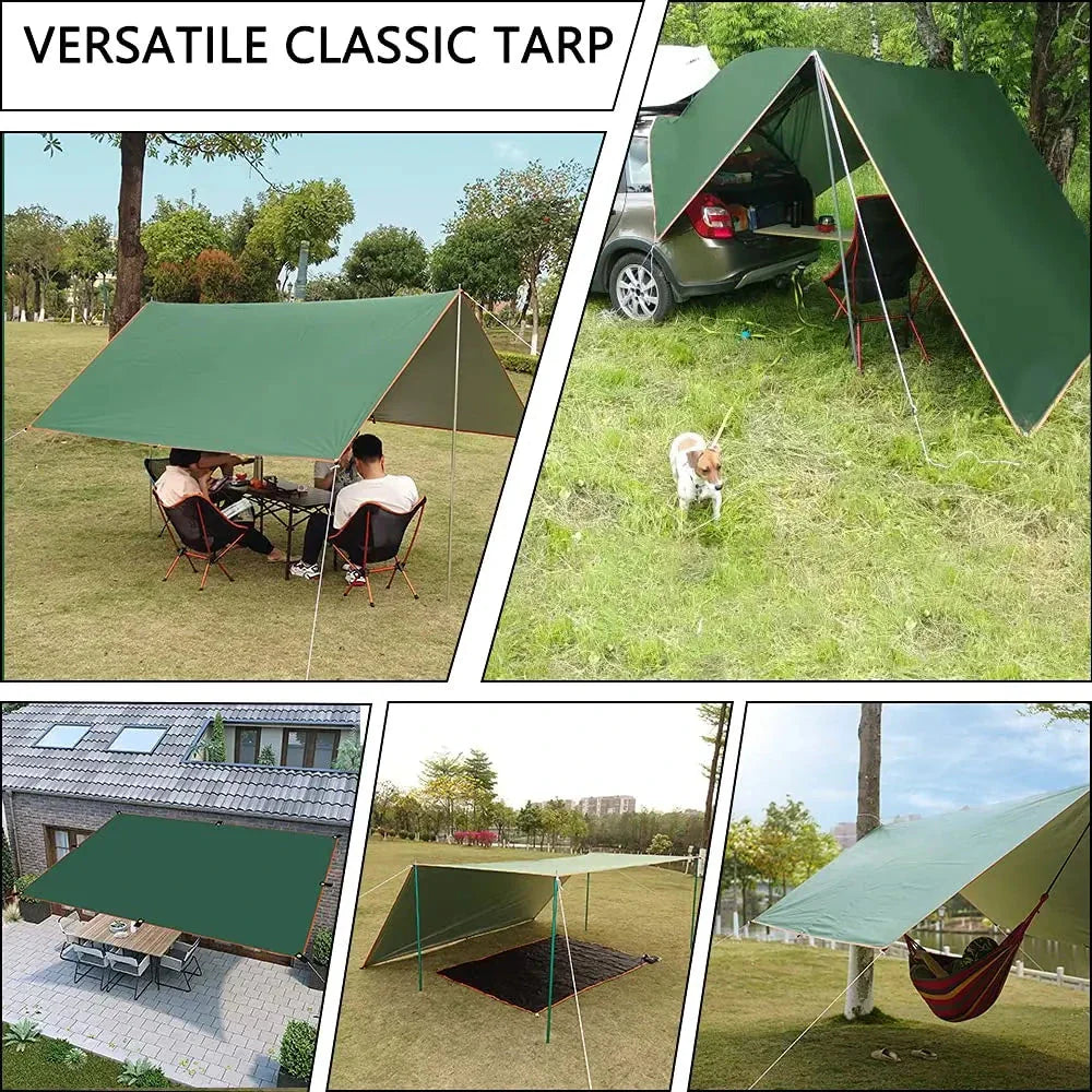 Ultralight Waterproof Tarp Tent Sun Shelter Awning