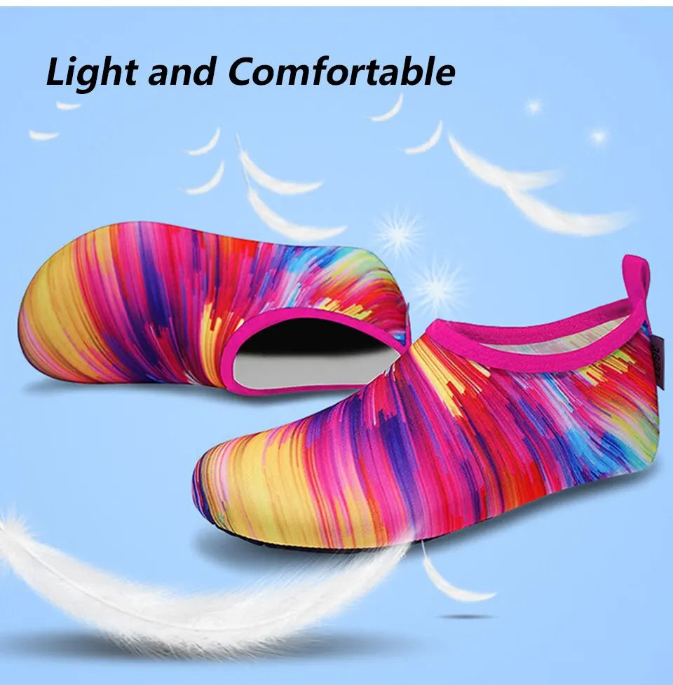 Feslishoet Unisex Aqua Socks – Water & Sports Shoes