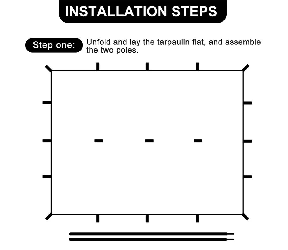 Waterproof Camping Tent Tarp