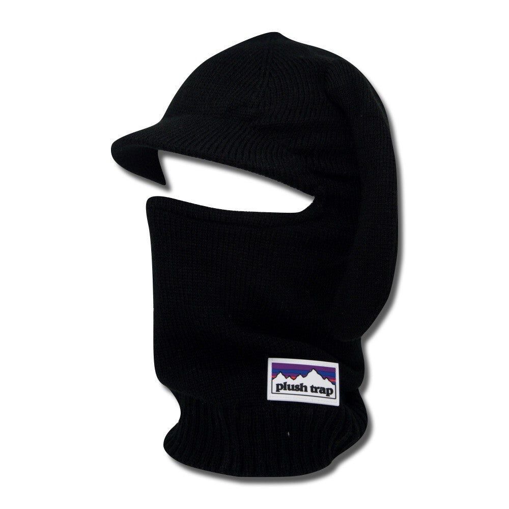 Black Brim 1-Hole Balaclava Streetwear Ski Mask