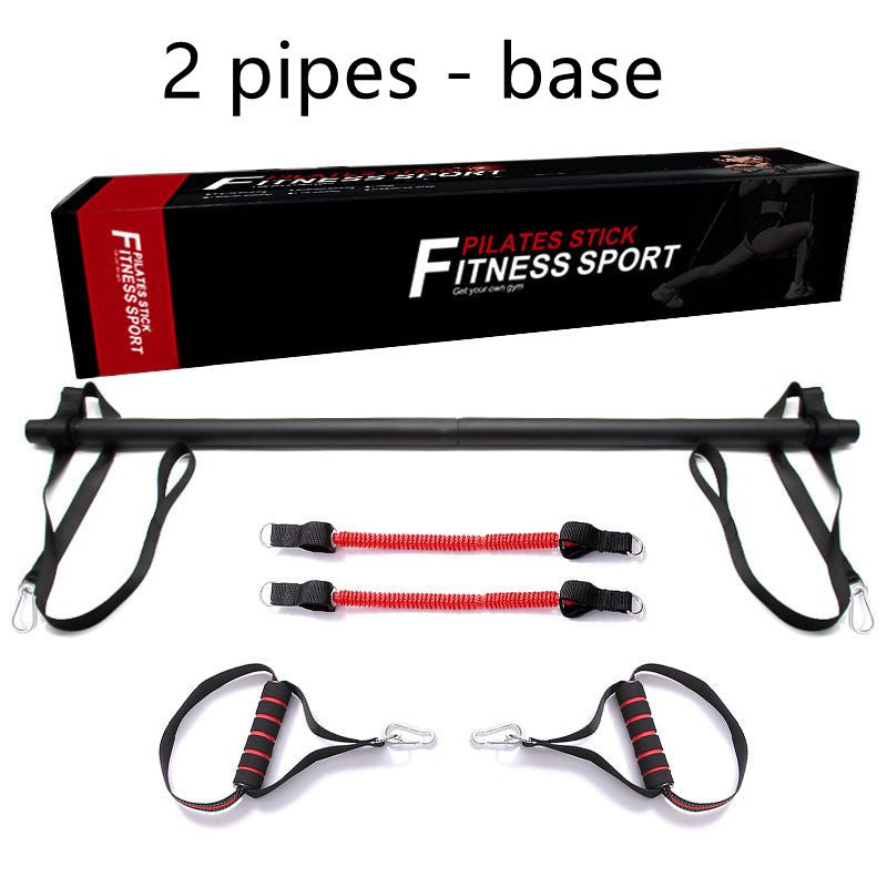 Portable Pilates Bar Kit With Resistance Bands