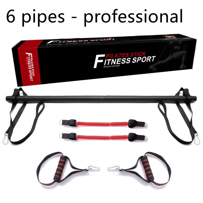 Portable Pilates Bar Kit With Resistance Bands